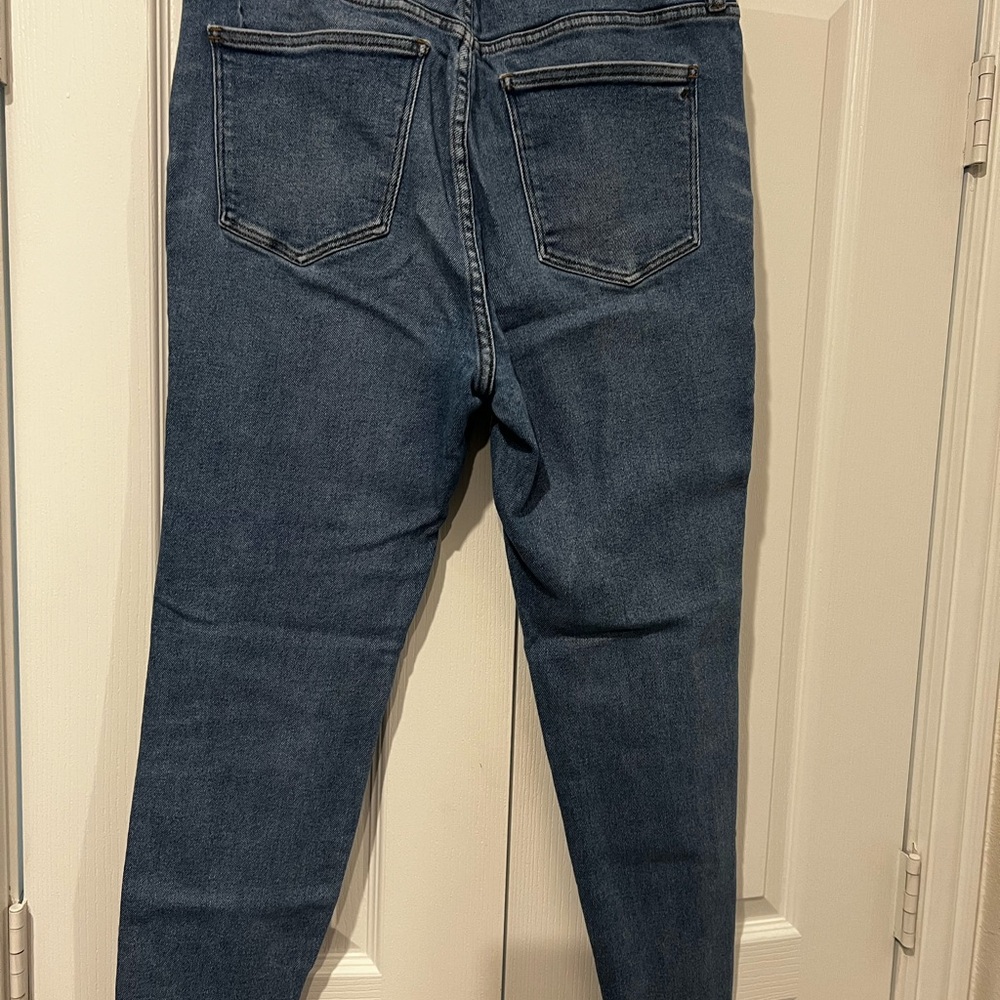 Madewell 10” High-Rise Button-Fly Skinny Jeans – Light Wash – Size 32 - Picture 6 of 8
